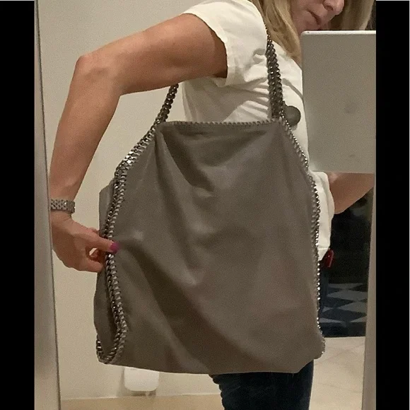 SOLD!!Stella McCartney Falabella Shaggy Deer Large tote with dust bag. - Picture 9 of 15